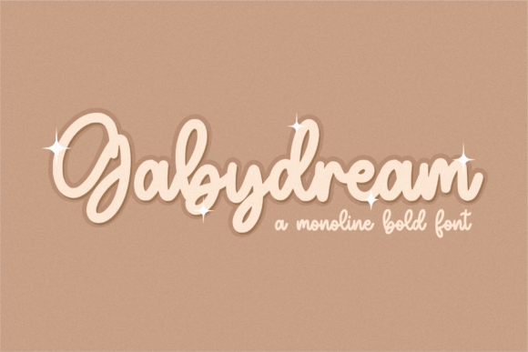 Gabydream Font — Bold Handwritten Typography That Stands Out