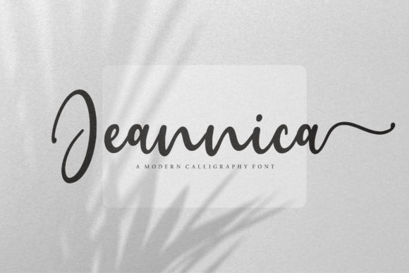 Jeannica – A Modern Script Font Worth Your Attention