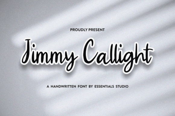 Jimmy Callight – A Handwritten Font That Speaks Volumes