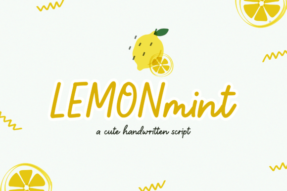 Lemonmint β A Charming Script Font for Creative Projects