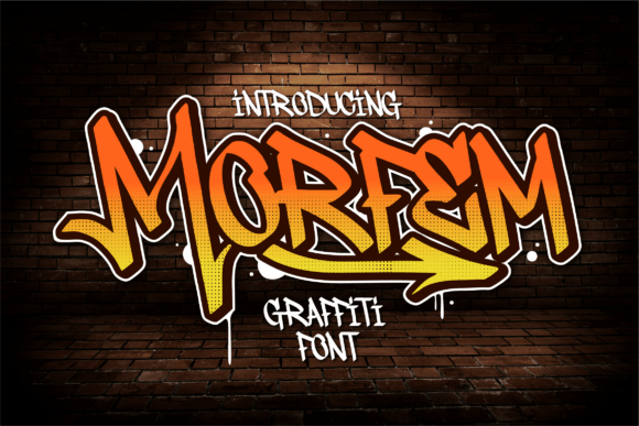 Morfem: The Graffiti Display Font That Stands Out